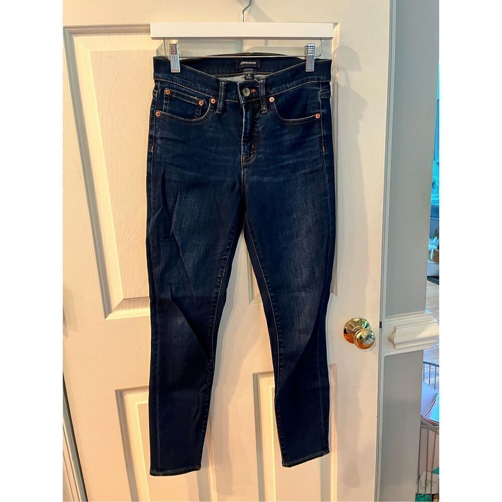 J. Crew 9” High-Rise Toothpick Jeans sz 26 EUC